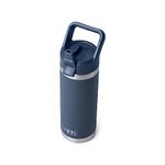 Yeti Rambler 18 Oz Straw Bottle Navy