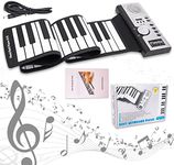 Roll Up Piano Keyboard 61 Keys Hand