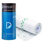 Dermalize Pro Tattoo Bandage in 6 Inch x 10.9 Yard/10 Meter Roll Clear Adhesive Antibacterial