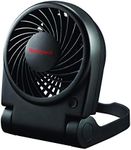 Honeywell HTF090BC On-the-go Personal Small Fan, Portable, Mountable, USB/Battery Powered, Electric Adapter, Foldable, Black