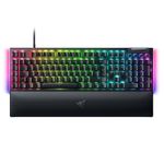 Razer BlackWidow V4 (Green Switch) - Mechanical Gaming Keyboard Chroma RGB (Clicky Mechanical Switches, 6 Dedicated Macro Keys, Doubleshot ABS Keycaps) UK Layout | Black