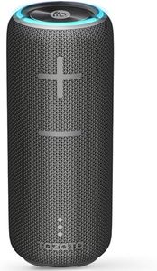 TAZATA Portable Bluetooth Speaker, 30W 360° Surround Sound IPX7 Waterproof Wireless Golf Speakers,Outdoor Loud TWS Speaker with TF AUX Type-C Port,for Beach Party Camping