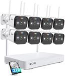 ZOSI 8CH 2.5K Security Camera Wirel