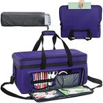 IMAGINING Double-layer Carrying Case for Cricut Maker, Maker 3, Explorer Air 2, Silhouette Cameo 3, Storage Bag for Cricket Accessories and Suppliers