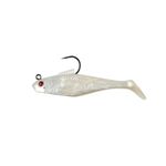 Berkley MPSS3-PRE Power Bait Swim Shad Bait, Pearl Red Eye, 3-Inch