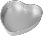 Wilton Decorator Preferred Heart Cake Pan, 6 x 2-Inch, Aluminum