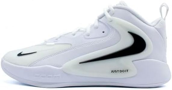 Nike Women's Zoom Hyperset 2 Volleyball Shoe White | Black 7 Women/5.5 Men