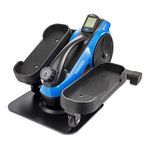 LifePro Pedal Exerciser Under Desk Bike for Light to Moderate Cardio, Elliptical Exercise Machine Under Desk with 8 Resistance Levels and Bluetooth, Compact Elliptical Machine for Home or Office Use