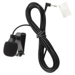 Bamyli 3.5mm Car Microphone – Noise Cancelling Small Microphone with 3M Cable & Clip, Plug and Play External Mic for Kenwood Sony JVC Alpine Vehicle Stereo GPS Radio
