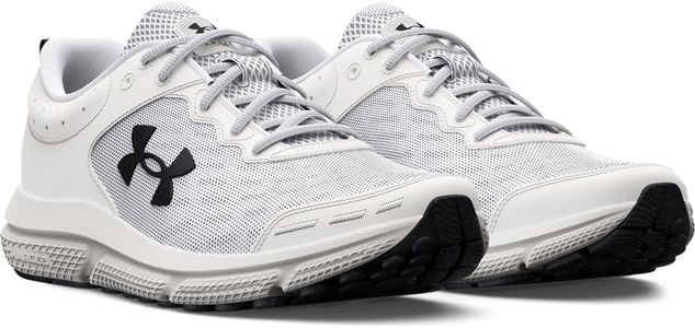 Under Armour Men’s Charged Assert 10 Running Shoes, White, UK 9