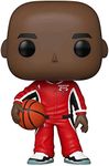 Funko NBA Basketball Michael Jordan in Red Warm-Up Suit Pop 16 cm