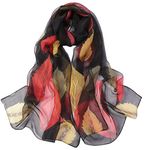 FAIRYGATE Women Scarves Fashion Long Soft Lightweight Smooth Wrap Ladies Shawl Chiffon Scarf Stoles 38024