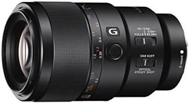 Sony SEL90M28G FE 90mm f/2.8-22 Macro G OSS Standard-Prime Lens for Mirrorless Cameras,Black