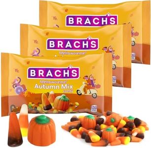 Mellowcreme Autumn Mix Candy, 3 Bags of Halloween Candy Bulk 11oz Each, Ideal Mellowcreme Candy as a Sweet Treat for Family and Friends, Perfect Candy Corn Variety Pack for Autumn Celebrations
