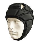 Men's Goalkeeper Helmet Football Protective Gear Set Training Suit for Soccer Rugby Basketball Paintball Rib Protector