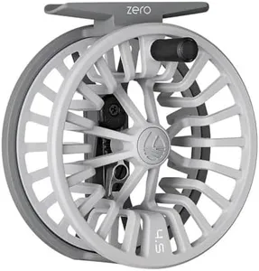 Redington Zero Fly Fishing Reel, Lightweight Design for Trout, Clicker Drag System, Wolf Grey, 2/3