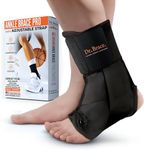 DR. BRACE Ankle Brace Stabilizer, Lace Up Adjustable Support – for Basketball, Running, Injury Recovery, Sprain (Large)