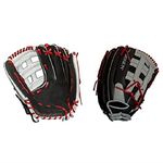 Miken Worth Sports PS130-PH-01 Baseball Gloves & Mitts, 13 inch, red/Grey/Black