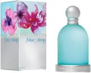 Halloween Blue Drop Eau de Toilette For Women. Citrus and Floral Fresh Long Lasting Fragrance with Notes of Green Apple, Jasmine and Cinammon, 3.4 Fl Oz