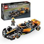 LEGO Speed Champions 2023 McLaren Formula 1 Race Car Toy for 9 Plus Year Old Kids, Boys & Girls who Love Independent Play, Buildable Vehicle Model Set, Kids' Bedroom Decoration, Birthday Gift 76919