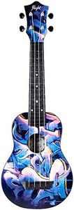 Flight Ukulele TUS40 Graffiti ABS Travel Soprano Ukulele with Bag