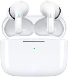 BOXSSROG Ecouteurs Bluetooth sans Fil, Écouteurs Bluetooth 5.3 avec HiFi Basses Immersives, 35H Ecouteurs sans Fil, Oreillette Bluetooth avec 4 ENC Mic, Casque Bluetooth IP7 Étanche pour iOS Android