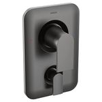 Moen T2470BL Genta LX Posi-Temp with Built-in 3-Function Transfer Trim Kit Valve Required, Matte Black