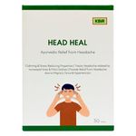 KBIR Ayurvedic Head Heal Migraine Relief Tablet for Men & Women |Instantly Reduces Migraines and Headaches | Infused With Ashwagandha, Saunth and Other Herbs | Head ache Relifef 30 Tablets