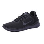 NIKE Mens Free RN 2018 Running Sneakers Black/Anthracite (8.5 D(M) US)