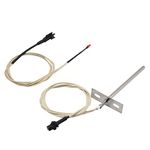 RTD High-Temperature Meat Probe Sensor BBQ Temperature Probe Sensor RTD Temperature Probe Sensor Replacement for All Pit Boss 700 and 820 Series Wood Pellet Smoker Grills Digital Control Meat Probe