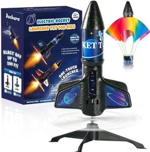 Rocket Launcher for Kids 200ft Flight Altitude – Electric Air Rocket Toy