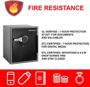 Master Lock Fireproof Waterproof Safe, 56.5L Security Chest
