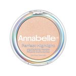 Annabelle Perfect Highlight Powder Talc-Free, Golden Diamond, Vegan, Cruelty-Free, Paraben-Free, Fragrance-Free, 3.0 g