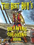 The Best BOY's DRAWING & COLORING Book: Step By Step Guide How to Draw 20 Cool Stuff & Characters + 20 Coloring Pages For Kids & Teens: 8 (How to Draw Books)