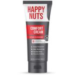 Happy Nuts Comfort Cream Deodorant For Men: Anti-Chafing Sweat Defense, Odor Control, Aluminum-Free Mens Deodorant & Hygiene Products for Men's Private Parts