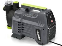 VEATON Shallow Well/Deep Garden Pump, 1200W, 4500 l/h, 4.5 Bar Portable Water Booster Jet Pump with Automatic Pressure Switch for Home, Garden, Lawn, Sprinkler Irrigation