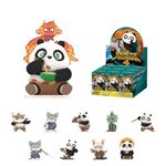 POP MART Universal Kung Fu Panda Series Figures, 9PCs Universal Blind Box Figures, Random Design Action Figures Collectible Toys Home Decorations, Holiday Birthday Gifts for Girls and Boys, Whole Set