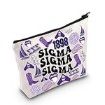 POFULL Sigma Sorority Cosmetic Bag 