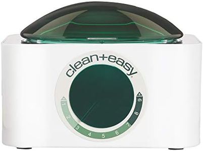 Clean + Easy Deluxe Warmer Only - Thermostatically Controlled Wax Heater with Unique Scraper Preventing Wax Drips for Hygienic Hair Removal Treatment, (120V)