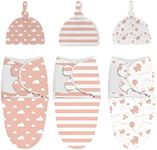 Baby Swaddle Wrap, 3 Pack 73x56cm N