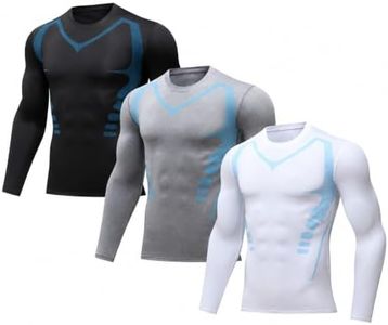 TEAL LAUREL 2027 New Long Sleeve Compression Shirts Men