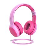 gorsun Wired cat Ear Headphones (Pink)