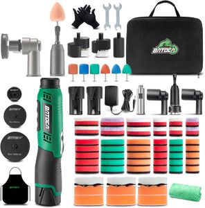 BATOCA S6 Cordless Car Polisher – Rechargeable Dual Action Buffer