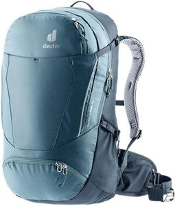 Deuter Transalpine 30 Men's Cycling Backpack, Atlantic x Ink, 30L