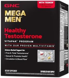 GNC Mega Men Healthy Testosterone Vitapak Program | 30 Servings