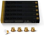 Nespresso Capsules Original Line, Volluto, Mild Roast Espresso Coffee, 50-Count Coffee Pods