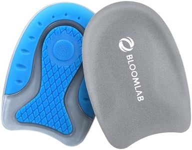 Premium Heel Pain Relief Gel Inserts – 4 Pack Shock-Absorbing Heel Cups for Plantar Fasciitis – Non-Slip Silicone Cushions for All Shoes & All-Day Comfort