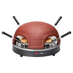 Clatronic PO 3681 pizza maker/oven 4 pizza(s) Black,Brown 900 W PO 3681, 4 pizza(s), 11 cm, CE, TÜV, Black,Brown, Metal, 900 W