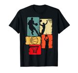 Basketball Player Boys Kids Men T-Shirt