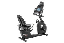 SOLE Fitness R92 Recumbent Cycle | 9 Inch LCD Console, 20 Levels of Resistance, 20 Pound Flywheel, 10 Programs, Magnetic Resistance, Bluetooth Connectivity, Built-In Speakers, USB Charger, Tablet Holder, Heart Rate Receiver, 300-Pound Weight Capacity